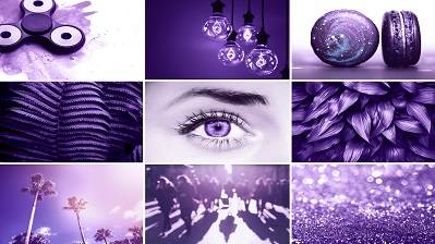 Ultra Violet Inspires Natural Sleep and Creative Inspiration.